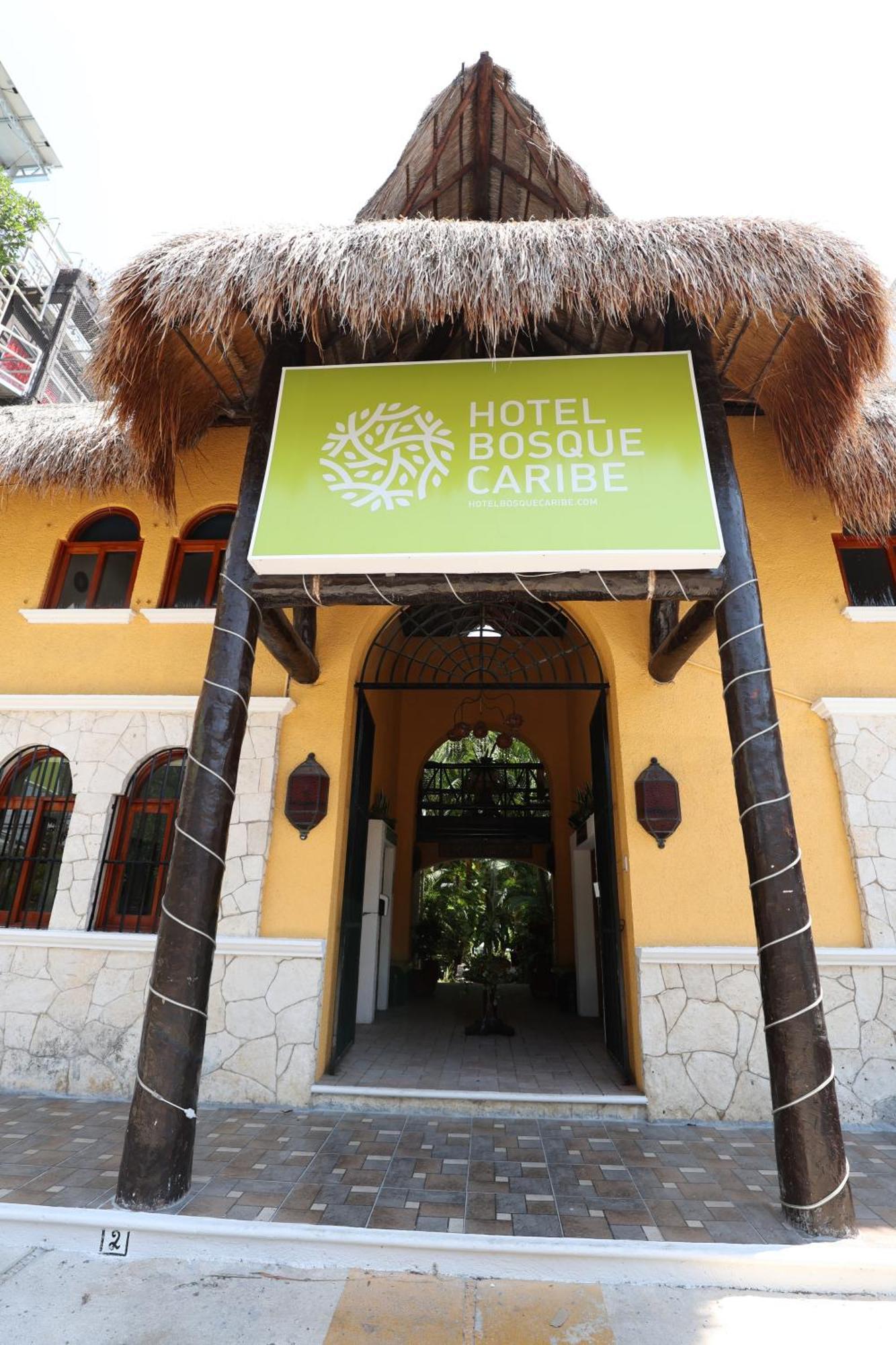Hotel Bosque Caribe, 5Th Av. Zone Playa del Carmen Exteriör bild